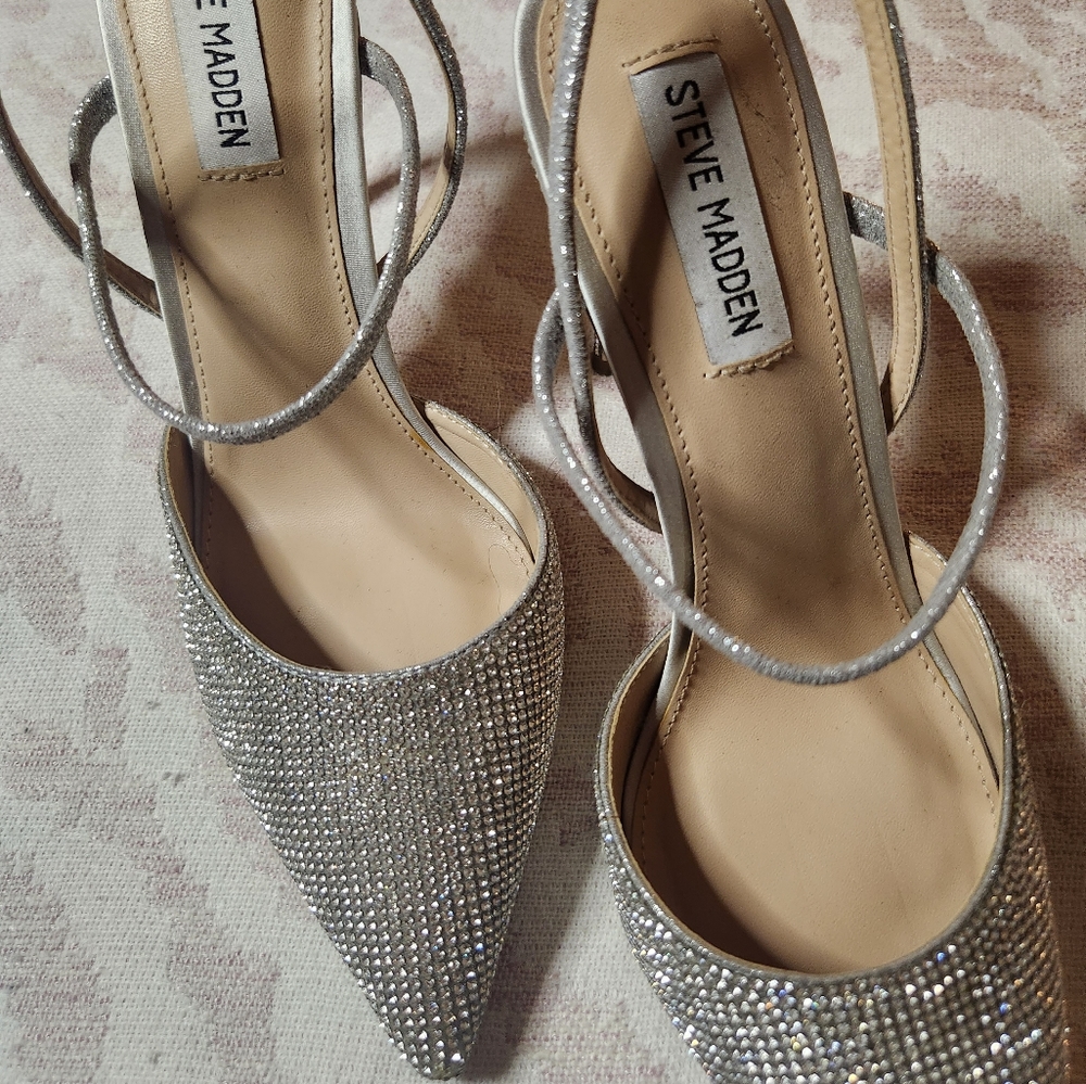 Steve Madden Rhinestone Heels